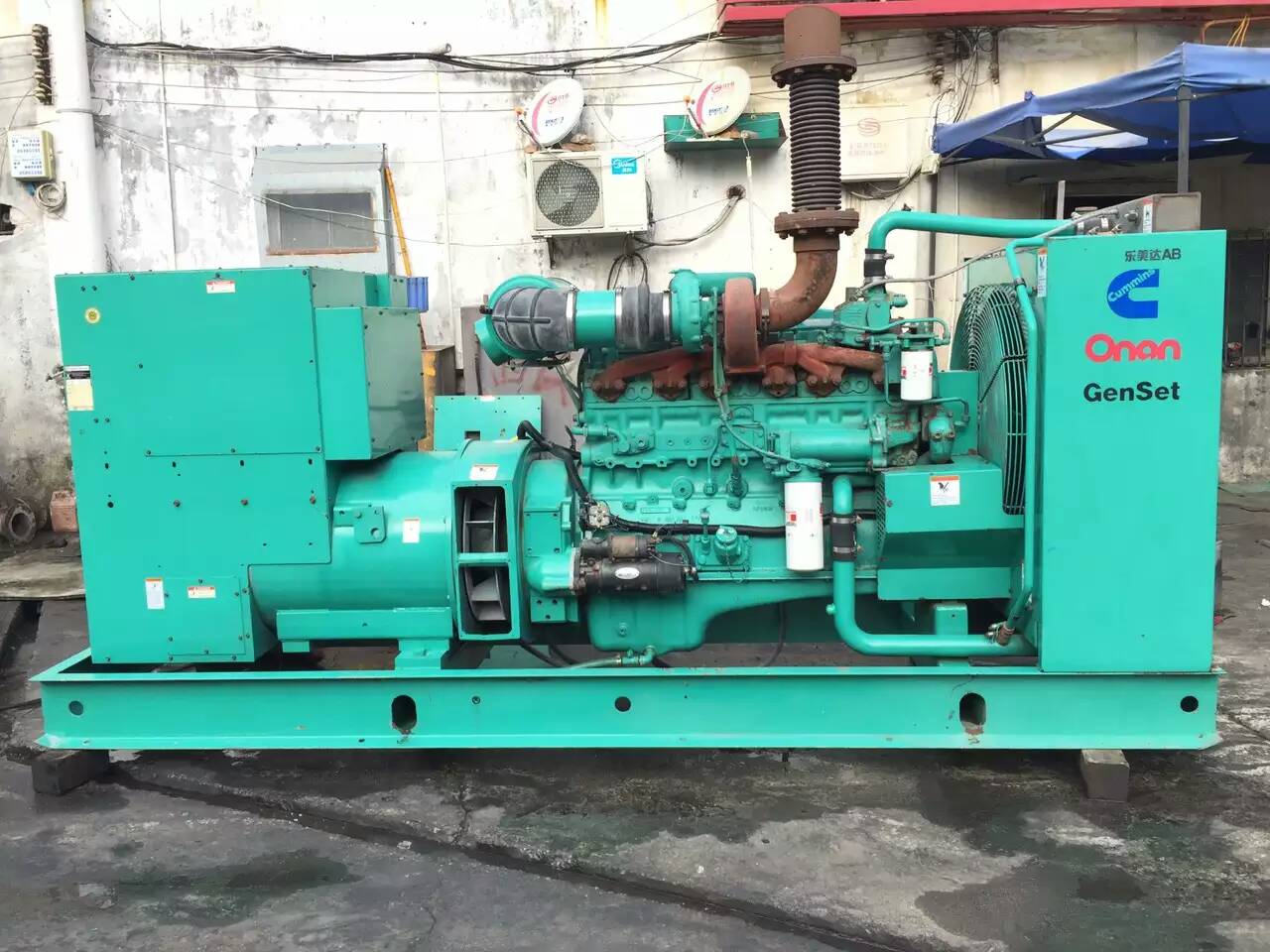 肥城租赁发电机-柴油发电机不正常冒烟的原因